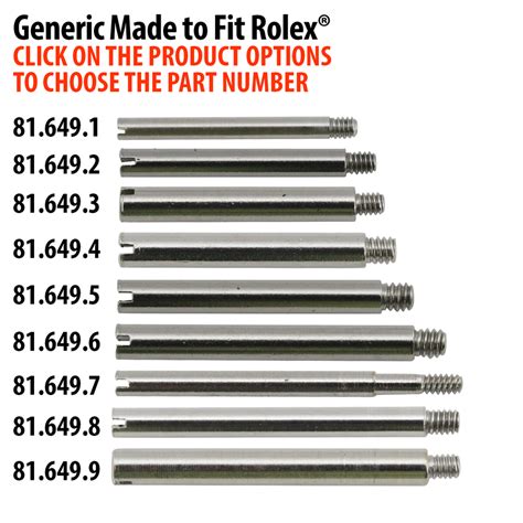 screw pins links for rolex|rolex watch band screw pins.